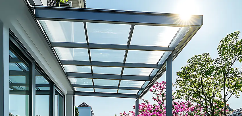 Glass Patio Roof Installation in White Plains