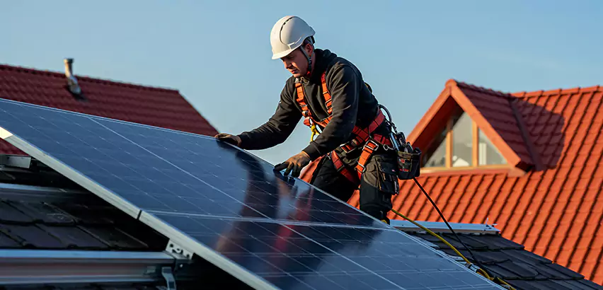 Solar Panels on Steel Roof Installation in White Plains