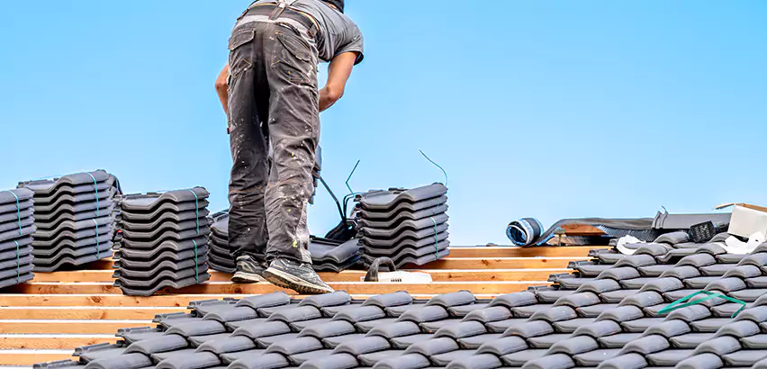 Replacing Tile Roof Underlayment in White Plains